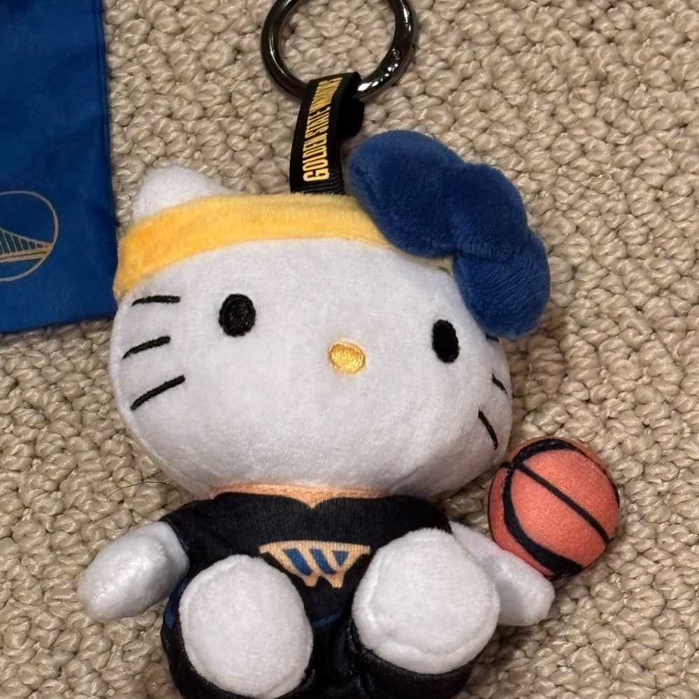 Hello Kitty X WARRIORS Bag Charm Keychain